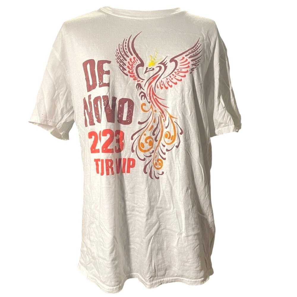 NWOT GILDAN Mens (L) Pat Benatar Neil Giraldo Bandtee 2023 VIP Tour De Novo Rock